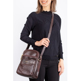 Bolsa Transversal De Couro