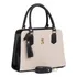 Bolsa Transversal E De Mão Feminina Linda Em ! Cor Creme/preto
