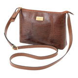 Bolsa Transversal Feminina Couro
