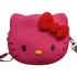 Bolsinha Infantil Silicone Alça Carteira Hello Kitty Menina