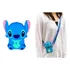 Bolsinha Infantil Silicone Alça Carteira Lilo Stitch Angel