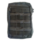 Bolso Tatico Preto Vertical