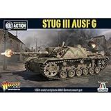 Bolt Action Stug Iii Ausf G German Assault Gun Tank 1:56 Wwii Military Wargaming Plastic Model Kit