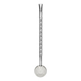 Bomba Chimarrão Artesanal Bojo 1000 Furos Bocal 24cm Inox
