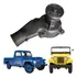 Bomba D'água Jeep Rural F75 Ford Willys Motor Opala 4/6 Cil