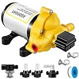Bomba De água De Grau Profissional Série 33   Bomba De Diafragma De 12 V CC  4 0 GPM  50 PSI  Autoescorvante  Sobrecarga Térmica  Certificação CE  Para Irrigação RV  Marítima  Jardim