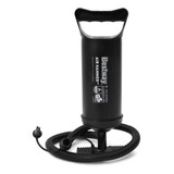 Bomba De Ar Manual 30cm Com 3 Bicos Adaptadores Bestway Cor Preto