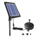 Bomba De Fonte Movida A Energia Solar Com Bateria E Led Para