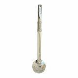 Bomba P Chimarrão E Tereré Inox C Bocal Duplo  24cm