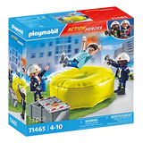 Bombeiro Com Colchao De