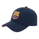 Boné Barcelona Infantil Escudo Bordado Aba Curva Envio 24hrs