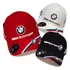 Boné Bmw Aba Curva Preto Trucker  Motorsport Vermelho Fitão