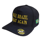 Bone Bordado Make Brazil