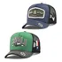 Bone Chapeu Aba Curva American Trucker Fitão Prime Kit 2 Uni