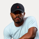 Bone Chapeu Preto Polo