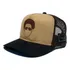 Boné Gurg Trucker Americano Premium Aba Curva Black Power