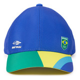 Boné Mormaii Oficial Comitê Olímpico Brasileiro 2024 Azul
