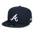 Boné New Era 59fifty Mlb Atlanta Braves Marinho