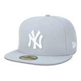 Boné New Era 59fifty Mlb New York Yankees Cinza