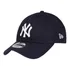 Boné New Era Aba Curva Snapback Mlb Ny Yankees Ajuste Marinh