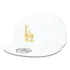 Boné New Era Aba Reta 5950 Los Angeles League Gold Branco