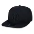 Boné New Era Aba Reta Snapback Mlb Ny Yankees Of Blackout