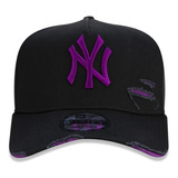 Boné New Era Rasgado Aba Curva Destroyed New York Yankees