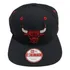 Bone New Era Snapback Chicago Bulls Otc All Black  Imp Nba