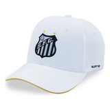 Boné Santos Fc Patch Aba Curva Supercap Original