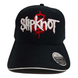 Bone Slipknot Preto Bordado