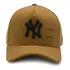 Boné Trucker Marrom E Preto Rasgadinho Ny Unissex Promoção 