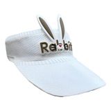 Bone Viseira Coelho Rabbit Infantil Sol Praia Passeio Md11