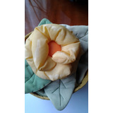 Boneca Antiga Menina Flor