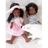 Boneca Antiga Negra Estrela
