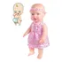 Boneca Baby Faz Xixi Sapekinha   Mamadeira   Fralda   Milk