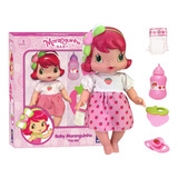 Boneca Baby Moranguinho - Faz Xixi Com Acessórios - Original