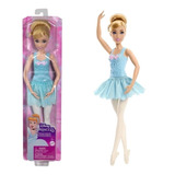 Boneca Bailarina Princesa Cinderela Loira 30cm Mattel Hlv92