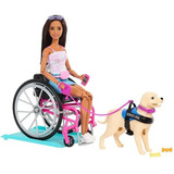 Boneca Barbie Articulada Cadeira