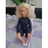 Boneca Barbie Ciclista Antiga