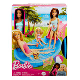 Boneca Barbie Com Piscina