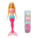 Boneca Barbie Dreamtopia Sereia Basica Mattel Sortida C Nf 