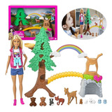 Boneca Barbie Exploradora Selvagem