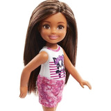Boneca Barbie Família Chelsea Club Morena Unicórni Raridade