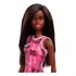 Boneca Barbie Fashion Negra Vestido Roxo Mattel Original