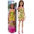 Boneca Barbie Fashion Ruiva Vestido Amarelo Original Mattel
