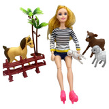 Boneca Barbie Fazendeira