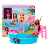 Boneca Barbie Festa Na Piscina Com Acessórios Ghl92 - Mattel