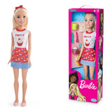 Boneca Barbie Gigante 70cm