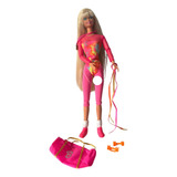 Boneca Barbie Ginasta Antiga 80 90 