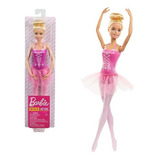 Boneca Barbie Loira Bailarina Clássica Rosa Mattel